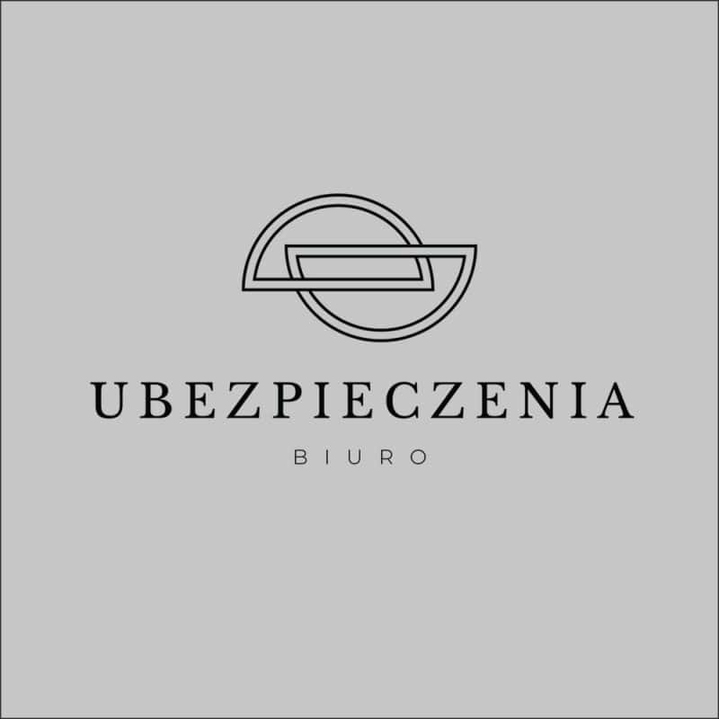 naklejka z motywem loga biura ubezpieczeń