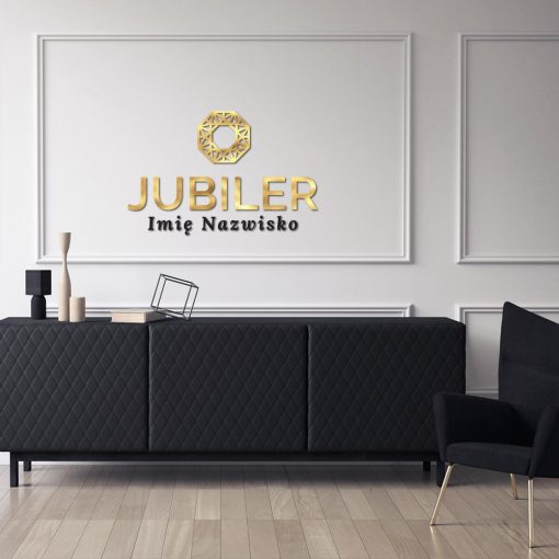 Jubiler - logo 3d z ornamentem